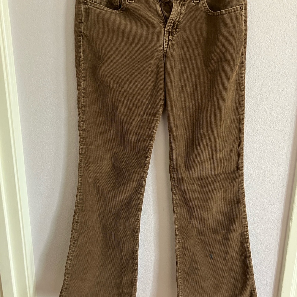 Women's Brown Corduroy Pants